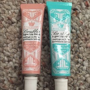 Royal Apothacary Lip Scrubbies duo